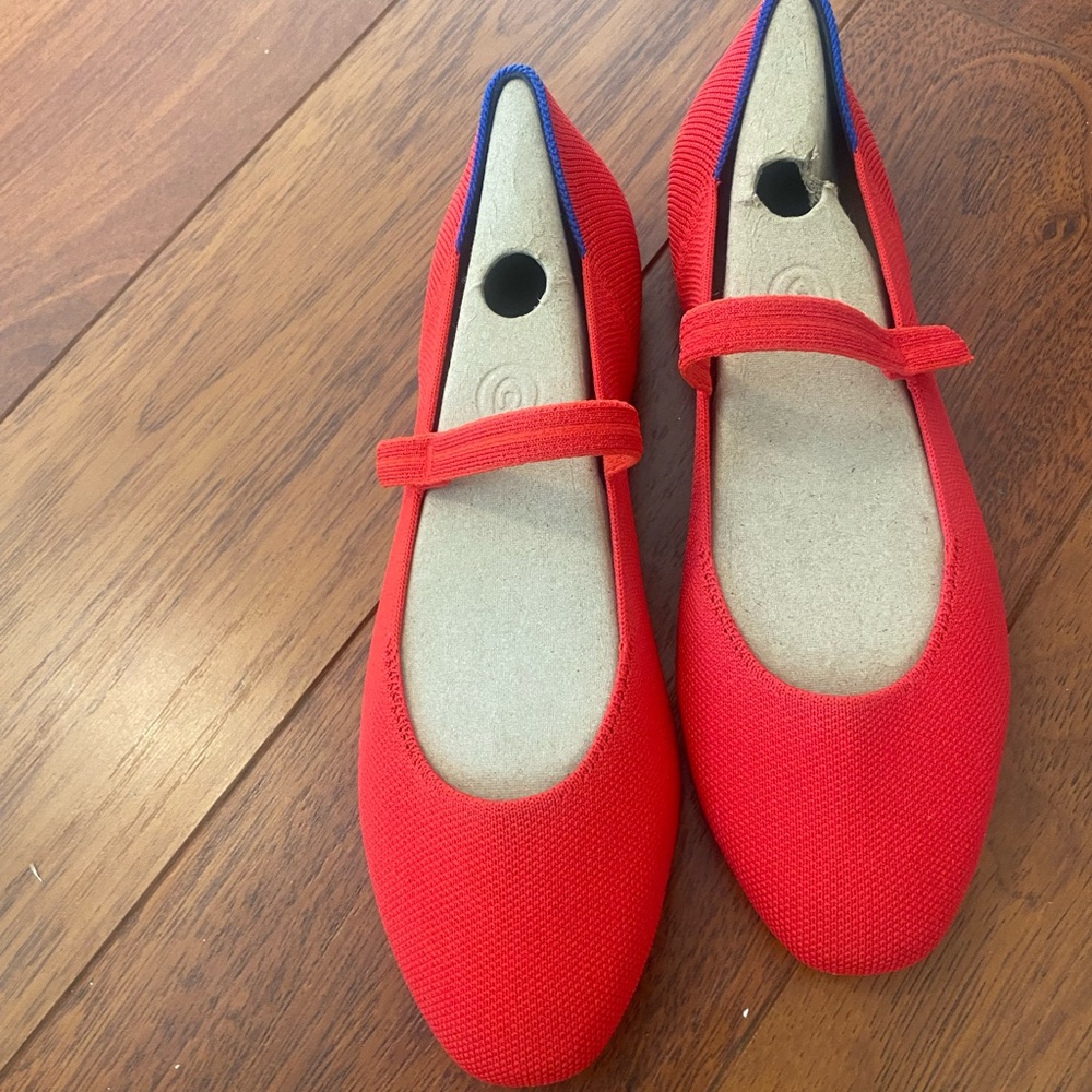 Rothy’s red Women's Mary Jane Flats